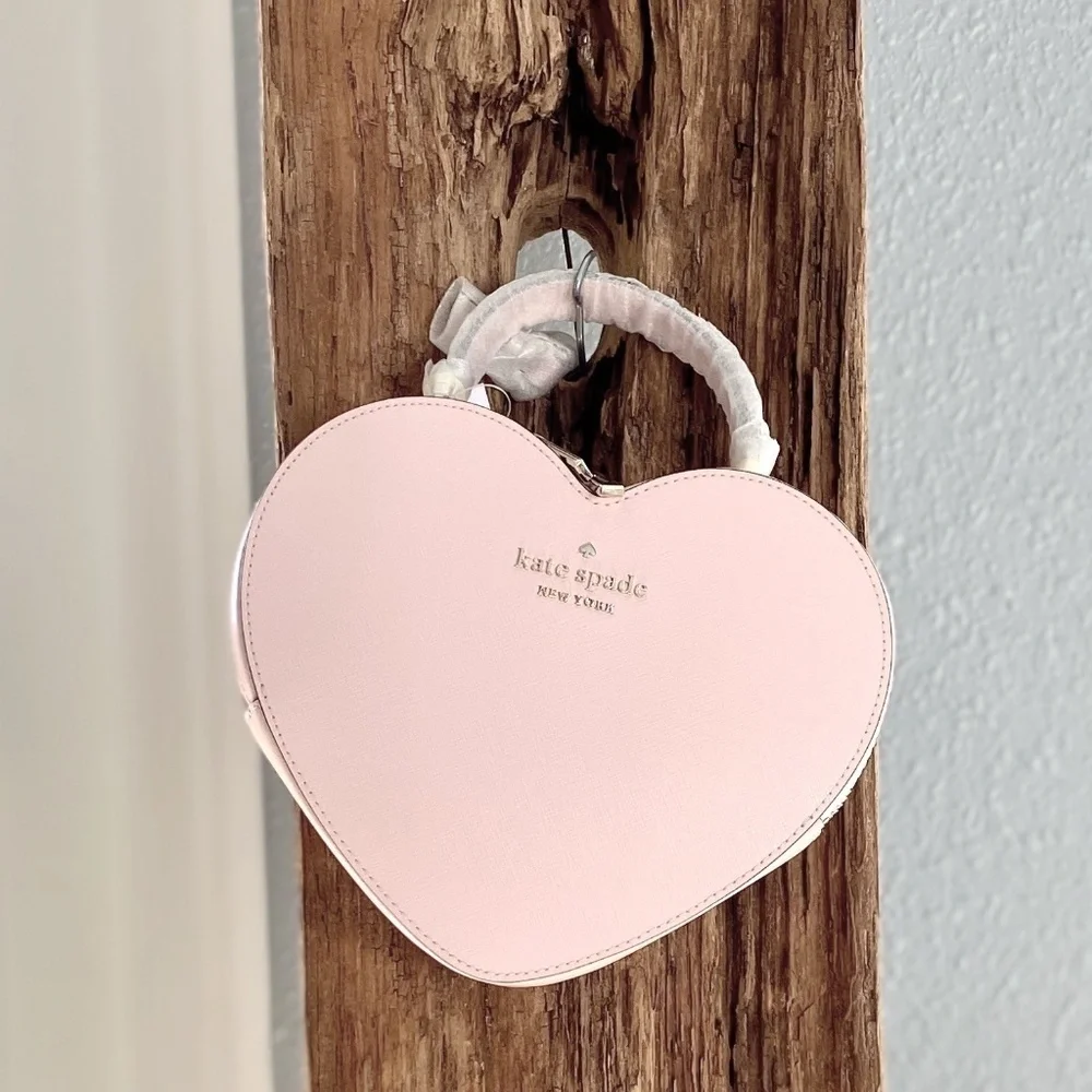 Kate Spade large heart Bag. NWT - Picture 3 of 15